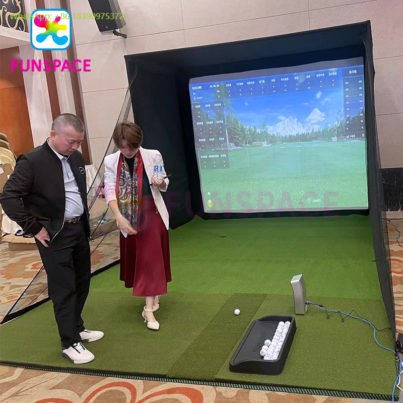 Golf Equipment Price - Funspace Indoor Digital Golf Simulator System