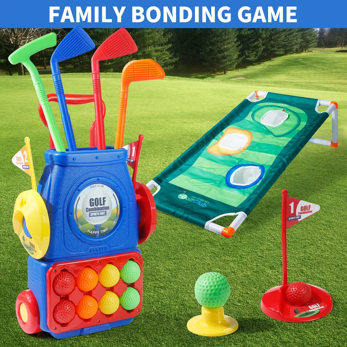 Upgraded Kids Golf Cart Toy wi - Golf Equipment For Kids recensione e prezzo