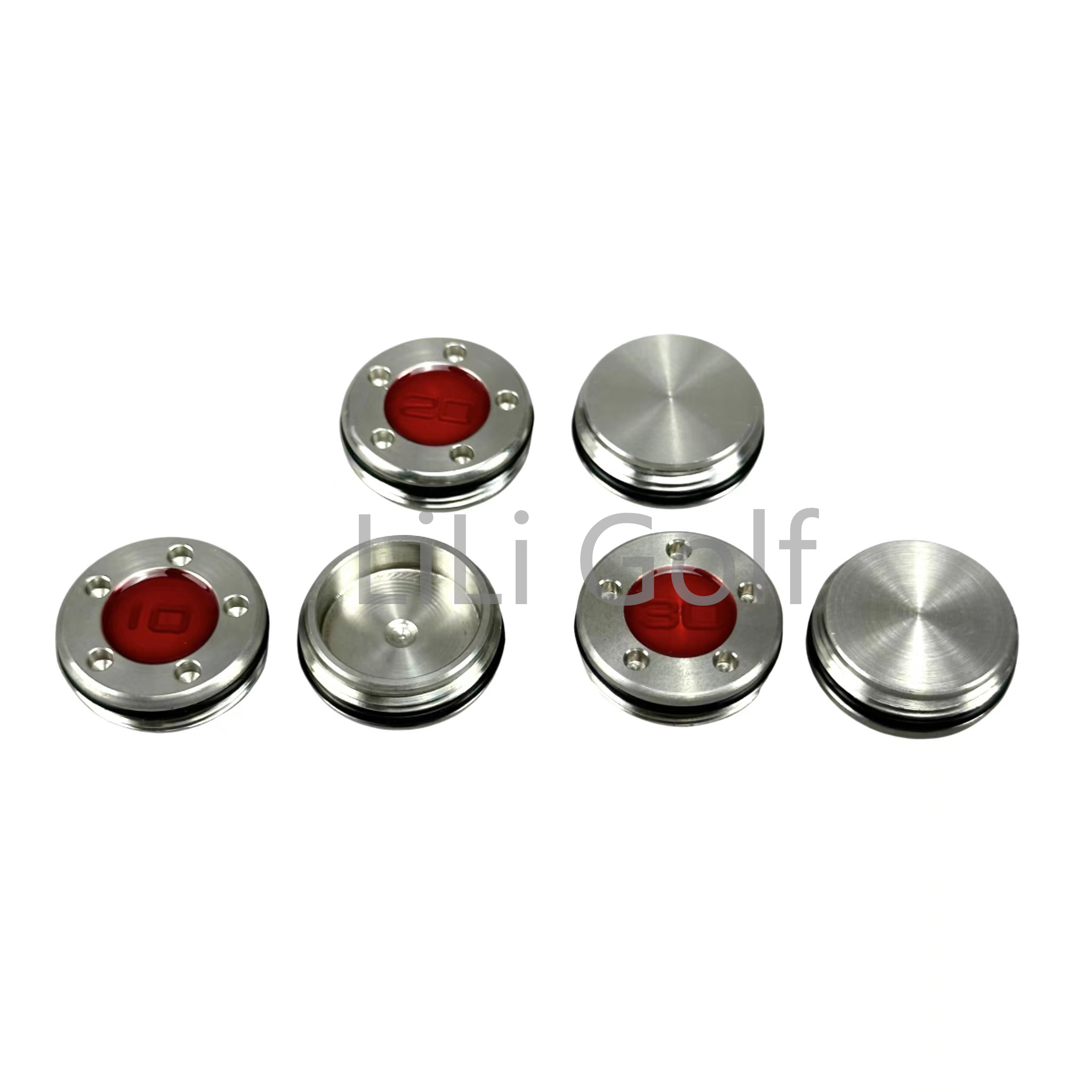 2pcs Red Golf Weight Custom Pu - Driver Golf Titanium recensione e prezzo