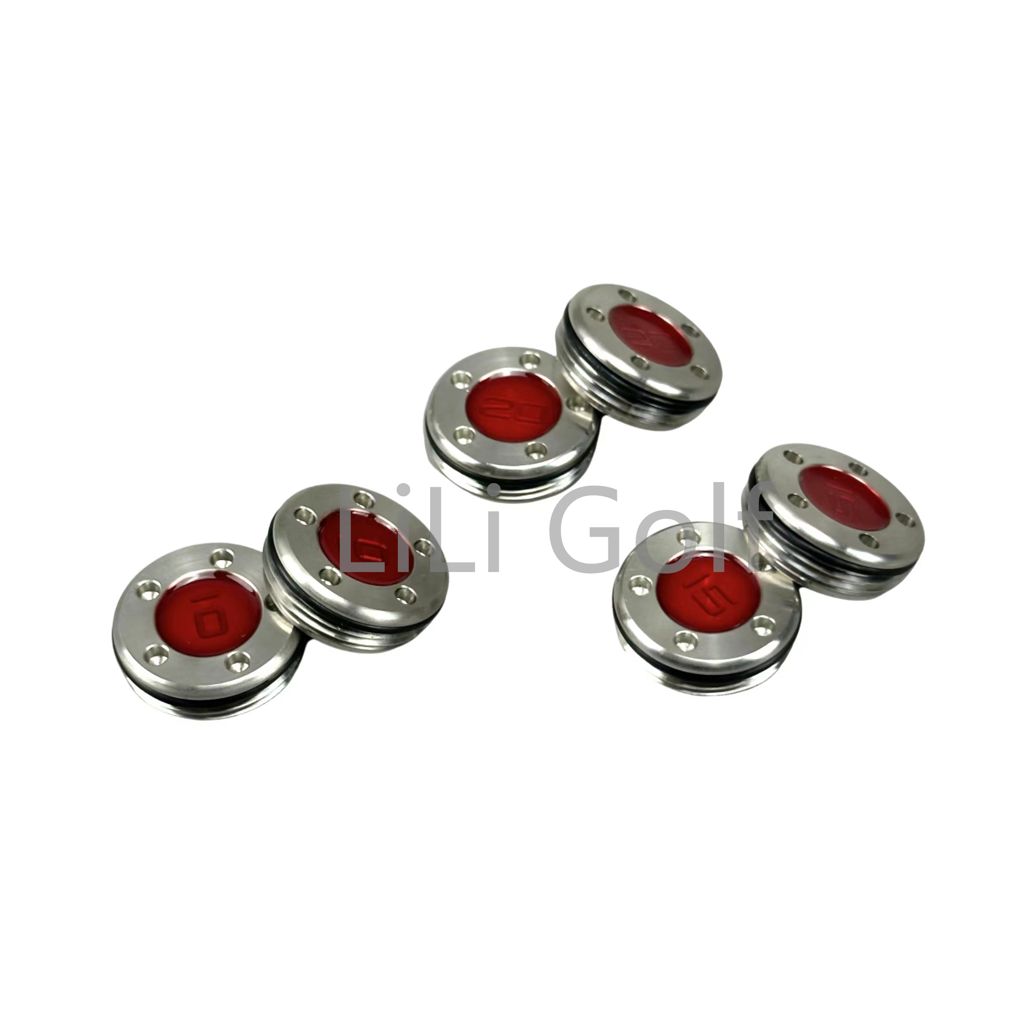 2pcs Red Golf Weight Custom Pu - Driver Golf Titanium recensione e prezzo